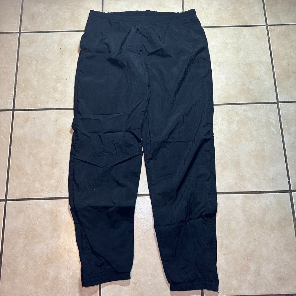 Vintage 90's Adidas Triple Black Windbreaker Track Pants Mens M Nylon Polyester